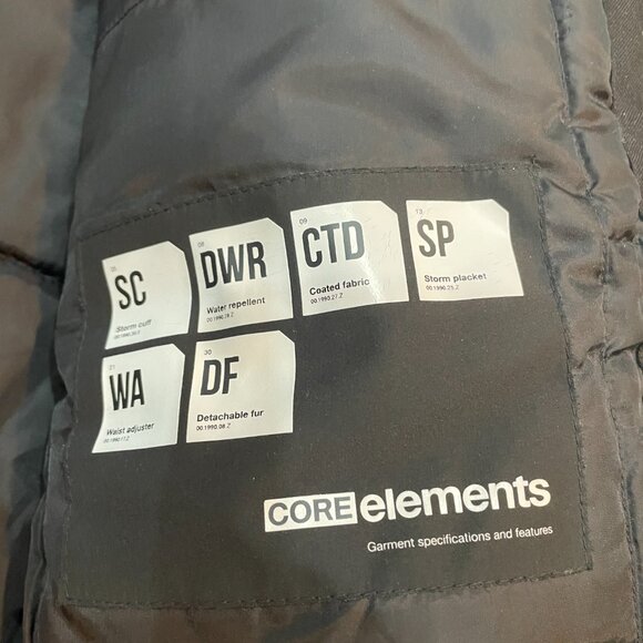 Jack & Jones Core Winter Parka Black L - Picture 3 of 9